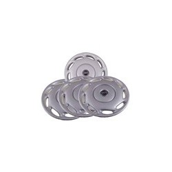 Wieldop zilver 14 Inch voor stalen velgen^