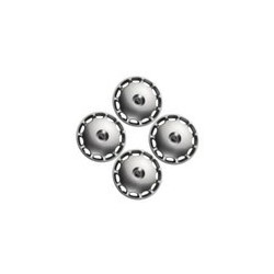 Wheel cover silver 16 Inch for Steel rims Kit