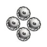 Wheel cover silver 16 Inch for Steel rims Kit
