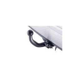 Trailer hitch with removable Coupling ball