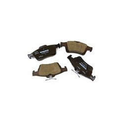Brake pad set Rear axle