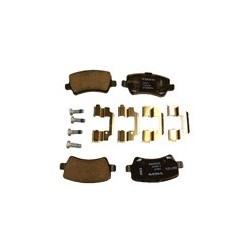 Brake shoe set Rear axle