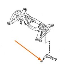 Bushing, Suspension Control arm front upper