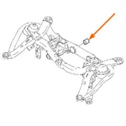 Bushing, Suspension Axle carrier