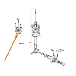 Suspension strut Support Bearing upper