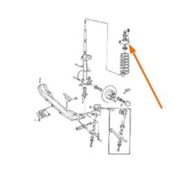 Suspension strut Support Bearing upper