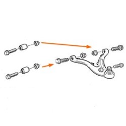 Busset ophanging draagarm