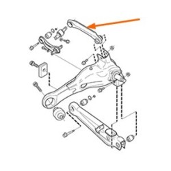 Tie rod, Steering Rear axle upper