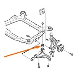 Bushing, Suspension Control arm rear
