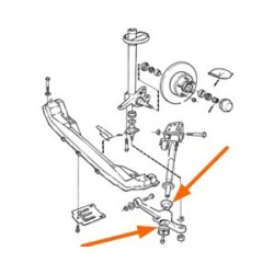 Bushing, Suspension Control arm