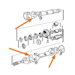 Joint, Propeller shaft Universal joint