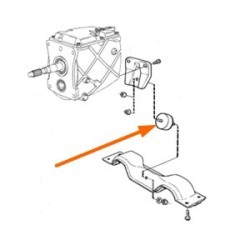Mounting, Transmission Manual transmission round