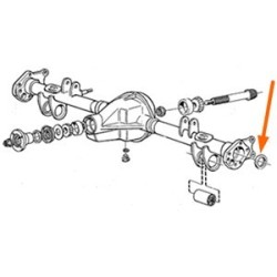 Sealing ring, Drive shaft