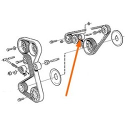 Guide pulley, Timing belt
