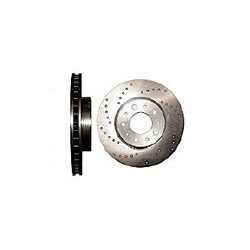 Remschijf vooras geperforeerde 302 mm