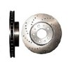 Brake disc Front axle perforated