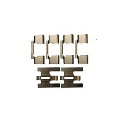 Accessory kit, Brake pads Front axle System Girling