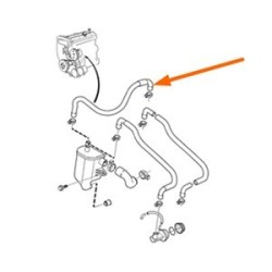 Hose, Crankcase breather