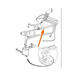 Hose, Crankcase breather