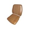 Upholstery Front seat Seat lower Seat upper Vinyl brown Kit