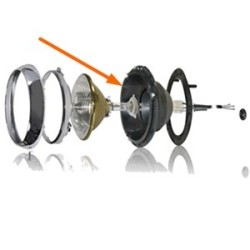 Housing, Headlight outer part Mild steel