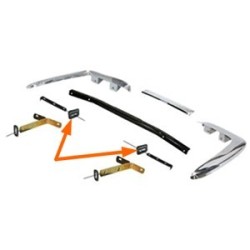 Grommet, Bumper holder rear side