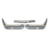 Bumper rear Stainless steel blank Kit
