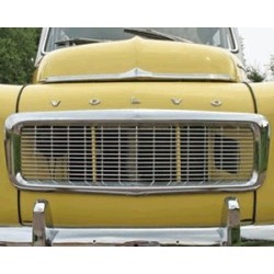 Embleem letterstrip "VOLVO" zilver