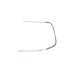 Trim moulding, Glas Windscreen left chromed