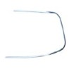Trim moulding, Glas Windscreen left chromed