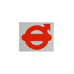 Sticker deurlogo Volvo 