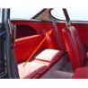 Interior panel Rear seat red