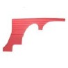 Interior panel Rear seat red