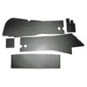 Interior panel Trunk black Kit