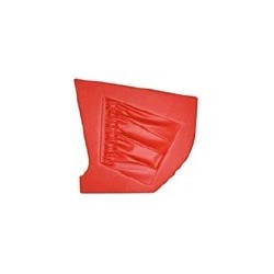 Interior panel A-pillar red