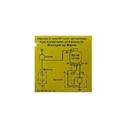 Label DC 12 V spanningsregelaar