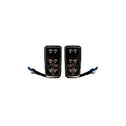 Knipperlichtset stijling transparant LED