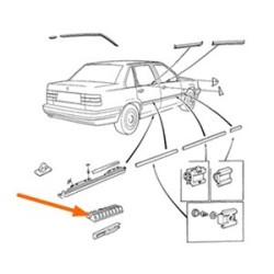Clip chassisbekleding