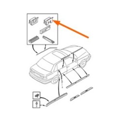 Clip dakafdekkingsstrip