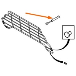 Gas spring, Load-restraint mesh