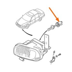 Bulb holder, Fog light