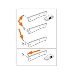 Clip, Panel Door panel Decor attachment