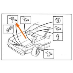 Valve, Headlight cleaning T-piece