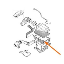 Clip Air filter housing