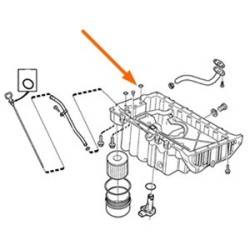 Seal ring Oil pressure tube 30,3 mm 2,5 mm