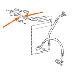 Seal ring Oil cooler - Oil pipe