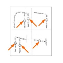 Klep brandstofsysteem airconditioner uitlaatgasrecirculatie