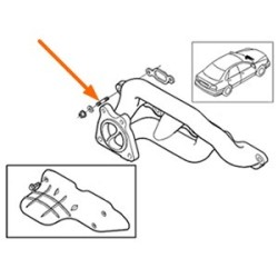 Stud, Exhaust manifold M8