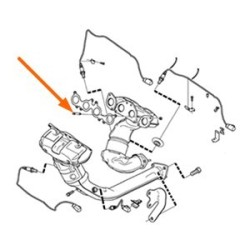 Stud, Exhaust manifold M8