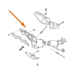 Nut, Exhaust manifold M10